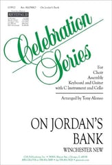 On Jordan's Bank SAB choral sheet music cover